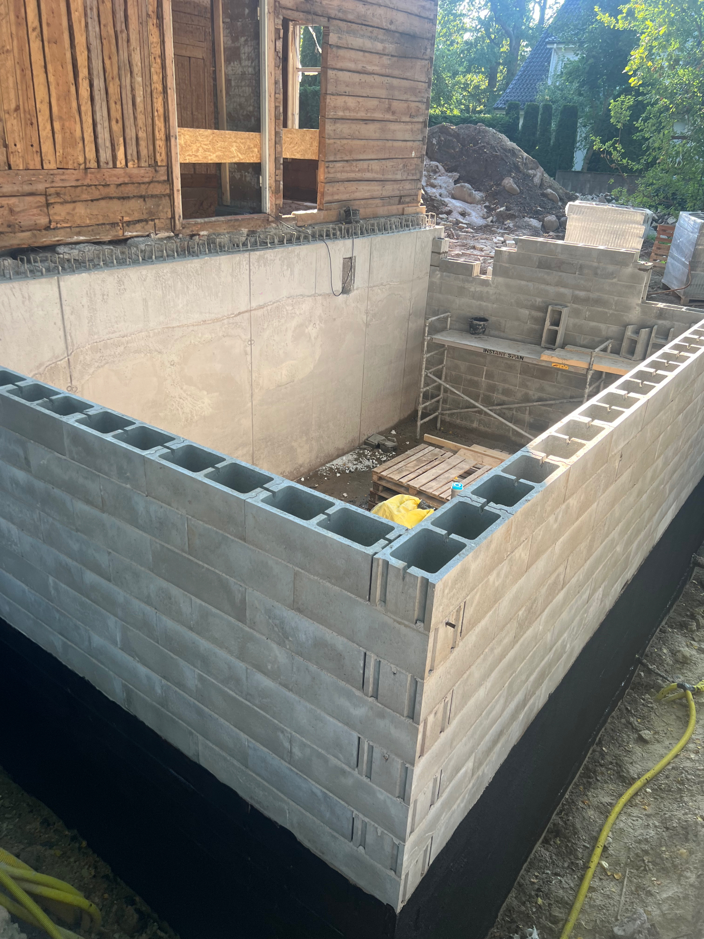 Juurdeehitus, vundamendi soojustus - foto 1